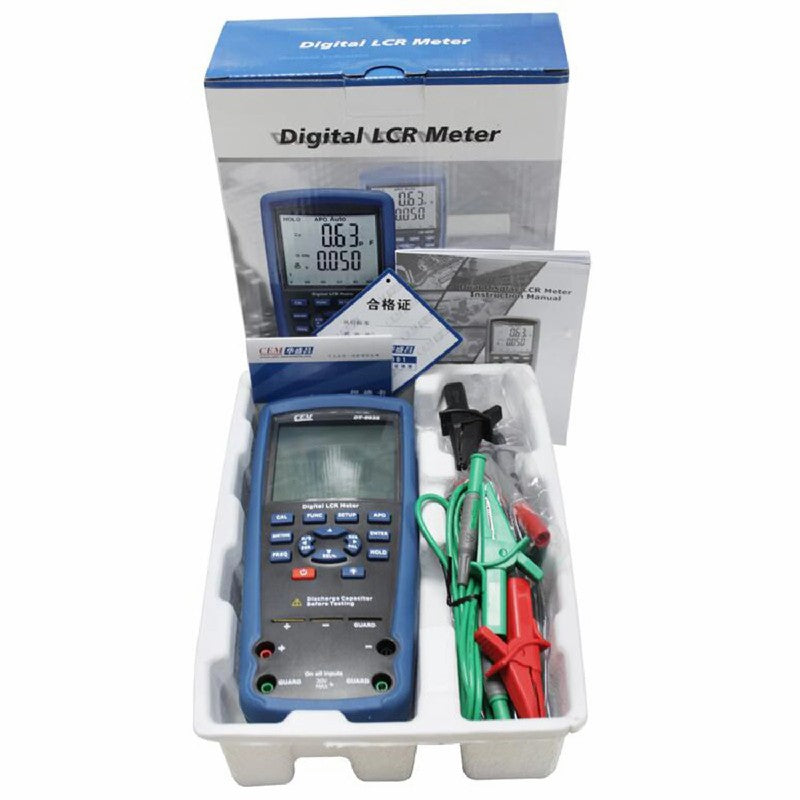 CEM DT-9930 DT-9935 Digital Multimeter Inductance Capacitance Resistance Test Almighty Meter LCR Tester High Bridge Multipurpose CEM DT-9930 DT-9935 Digital Multimeter Inductance Capacitance Resistance Test Almighty Meter LCR Tester High Bridge Multipurpose